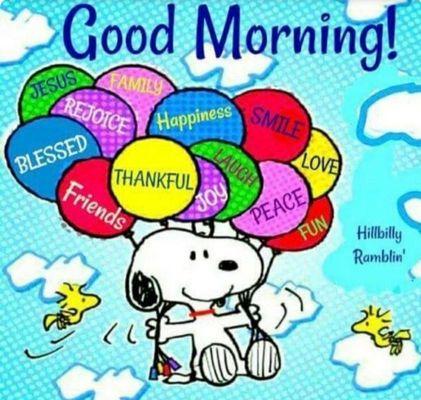 Good morning, Have a Blessed Sunday Y'all!