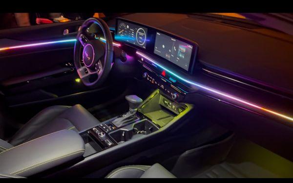 LED Interior ambient lighting