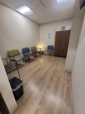 Internal waiting area