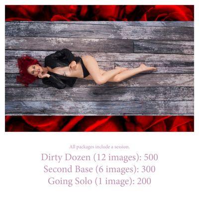 Boudoir Sessions - Full image edits