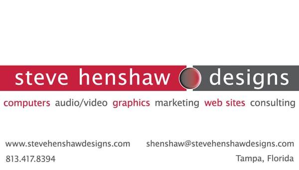 Steve Henshaw Designs