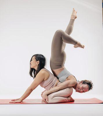 acroyoga! Yogacreatives will have fun partner yoga workshops, so stay tuned!