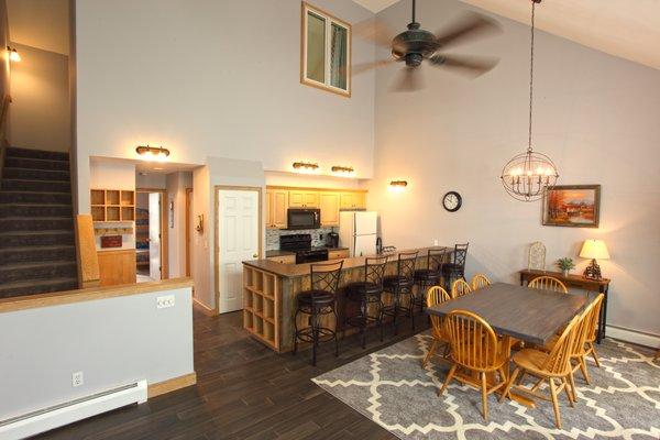 Another view showing enclosed loft with new window at Seasons Unit