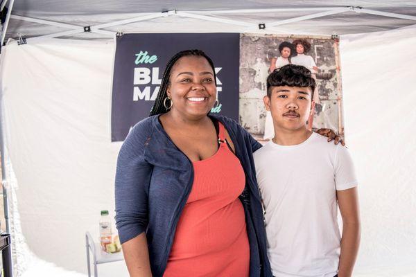 Hanging out at Urban Air Market Oakland