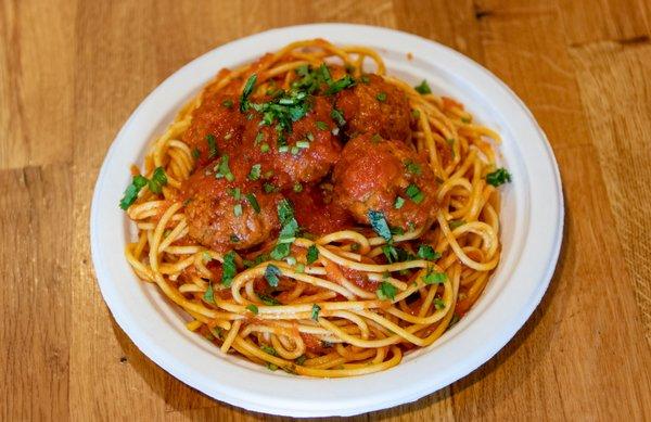 Spaghetti and Meatballs