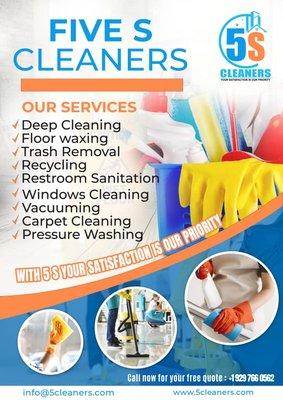 5 S Cleaners