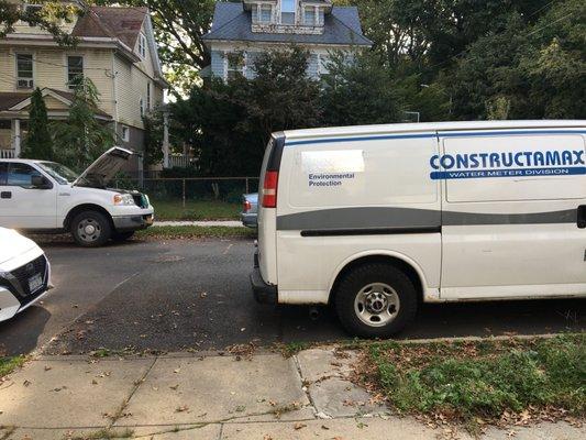 They don't care to blocking my driveway. You think they care about their work.