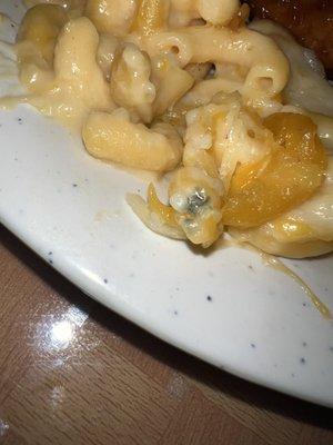 Mold on the Mac n cheese they said was spinach