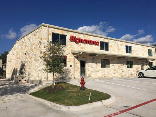 Signarama Austin ShowRoom and Production center