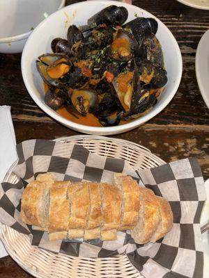 Thai mussels