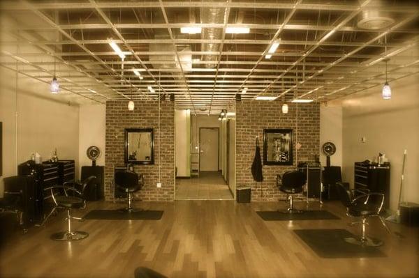 Inside of the salon
