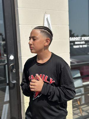 The hair that they did was honestly awesome