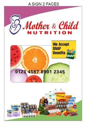 Mother & Child Nutrition