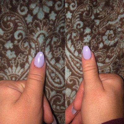 The one on the left clearly has less effort into it then the right.