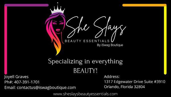 She Slays Beauty Essentials by iSwag Boutique