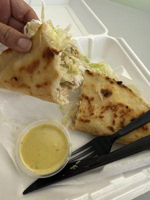 This place has the most amazing quesadillas! They're huge and filled with so much deliciousness! I highly recommend them!!