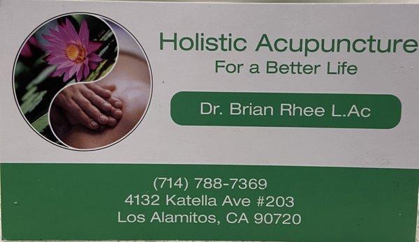 Holistic Acupuncture - For a Better Life