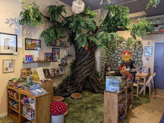 Cool tree. Kids love to crawl into it.