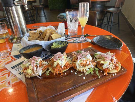 Sopes appetizer tasty