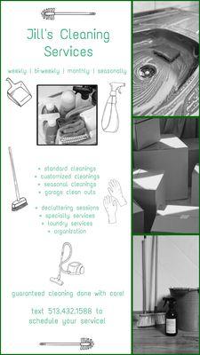 Jill’s Cleaning Services