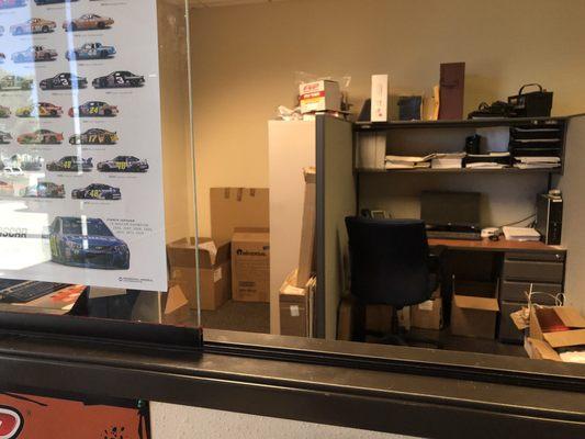 Friday, April 26, 2019: office.