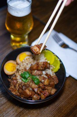 Braised Pork Belly Rice Bowl 滷肉飯
