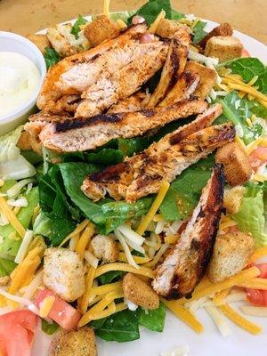 Grilled buffalo chicken salad is also very good!