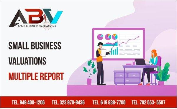 Small Business Valuation Multiples Report