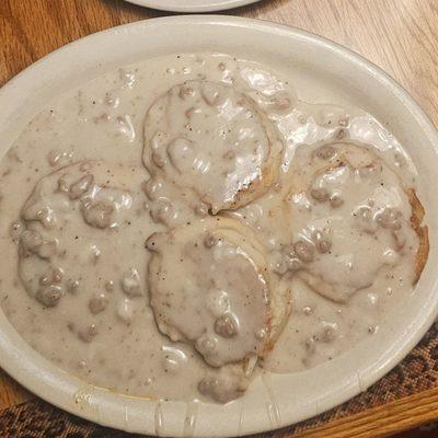 Biscuits and gravy