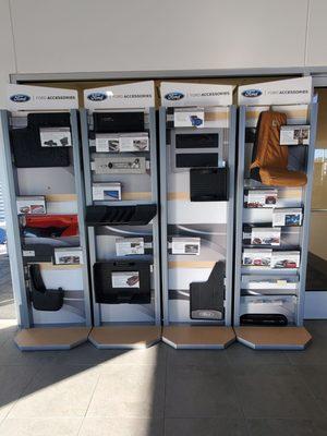 Many Ford Accessories are available for your vehicle purchase. 11/22/2022