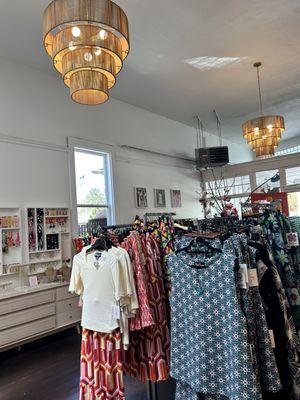 Inside the main section