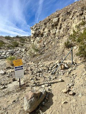 Aside from myself, other hikers before and after me. Just kept going.