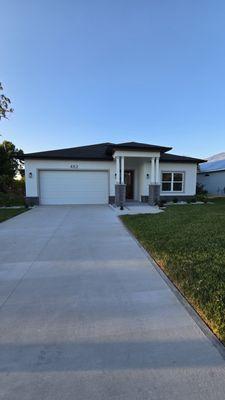 New Construction Front