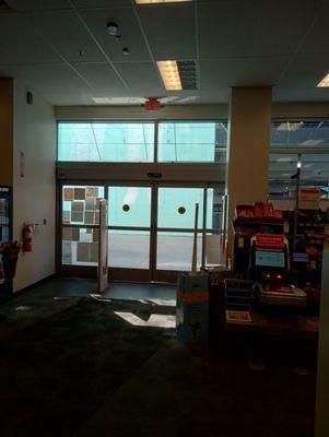 Salvation, also known as the exit doors.