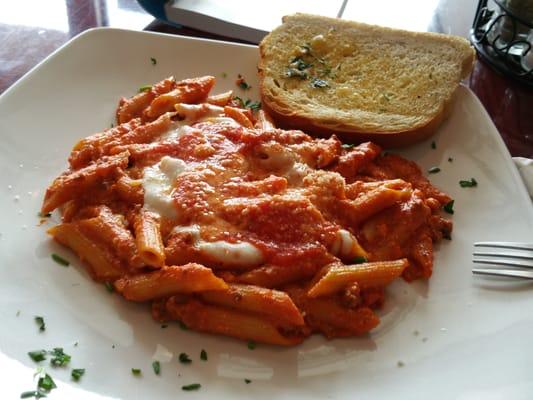 Pasta al forno, not bad for a suburban pasta