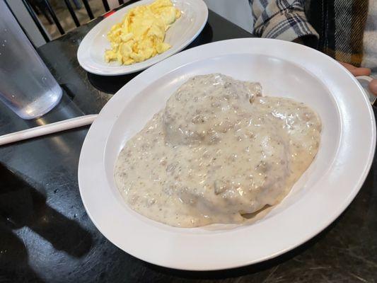 Biscuits and gravy