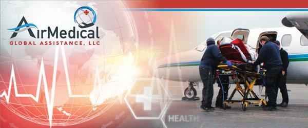 A fixed-wing air ambulance is the fastest and safest way to carry out a patient transfer.