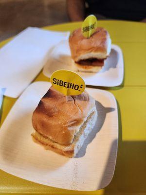 Not authentic Kaya and spam buns