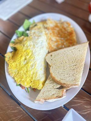 Breakfast Greek Omelette