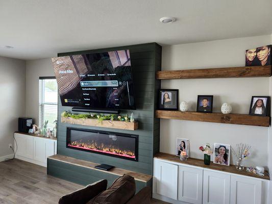 Premium Fireplace & Accent Wall Designs