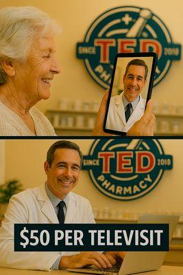 just check this link to schedule you appointment, no wait,
practice.kareo.com/dawn-aycock
then get you meds delivered to you