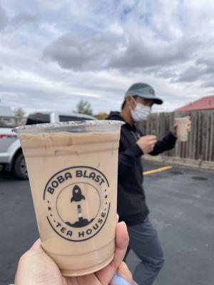 Golden Milk Tea ($4.50)