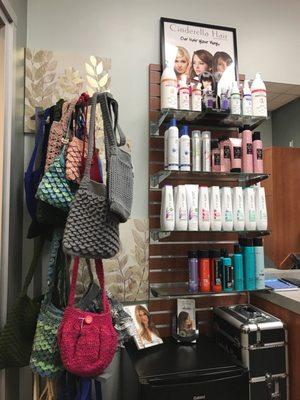 Awesome Matrix products! Cute crocheted purses!