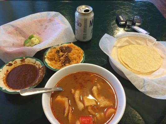 sopa de mariscos