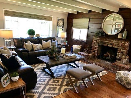 After pic of living room