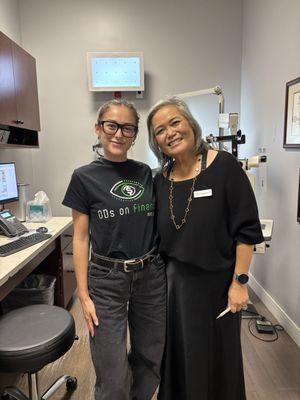 Dr. Kris and I! Awesome office and great experience