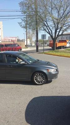 My family getting her license