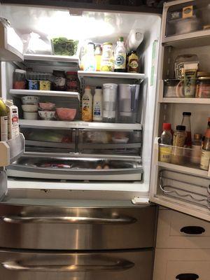 Beautiful GE Refrigerator all fixed!