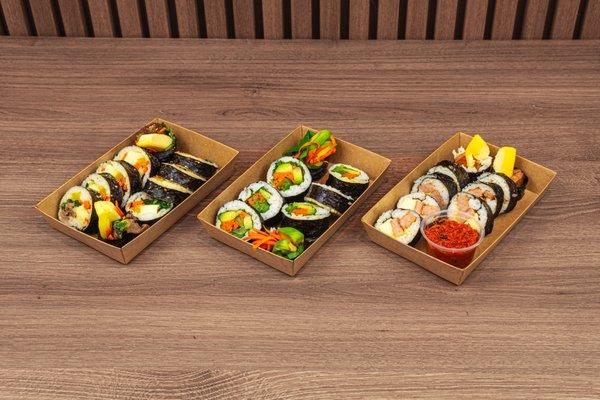 The OG, Greenbap and the Eggie Kimbap