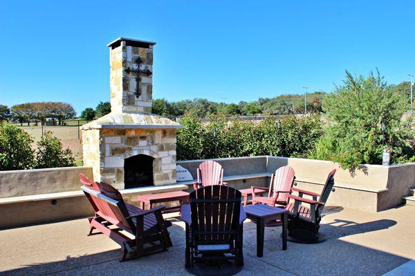 Outdoor Fireplace